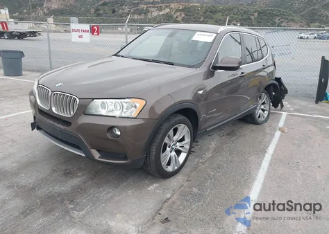 2013 BMW X3 xDrive35I z USA, uszkodzony, nr VIN 5UXWX7C56DL976325